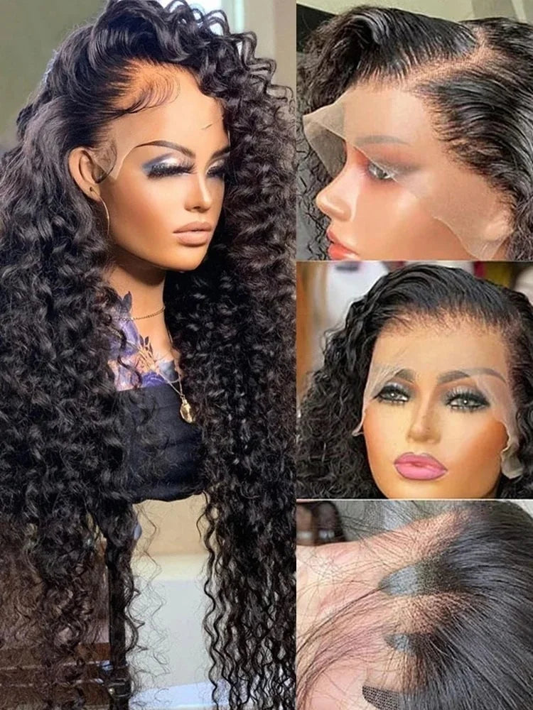 Deep Wave HD Lace Wig 13x6 & 13x4 & 360 – 250% Density Human Hair