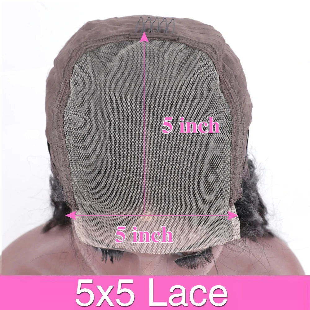 Bone Straight HD Lace Wig – 30/38 Inch, 13x6 & 5x5 Glueless Frontal, 220% Density, Brazilian Human Hair, Pre-Plucked