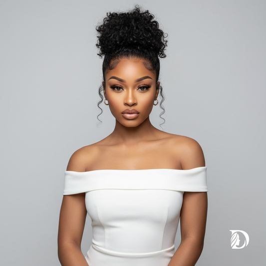 360° HD Full Lace Deep Wave Wig – 100% Brazilian Remy Human Hair, 13x6 Lace Frontal, Glueless Invisible Strap, Pre-Plucked with Baby Hair, 30–40 Inch, 200% Density