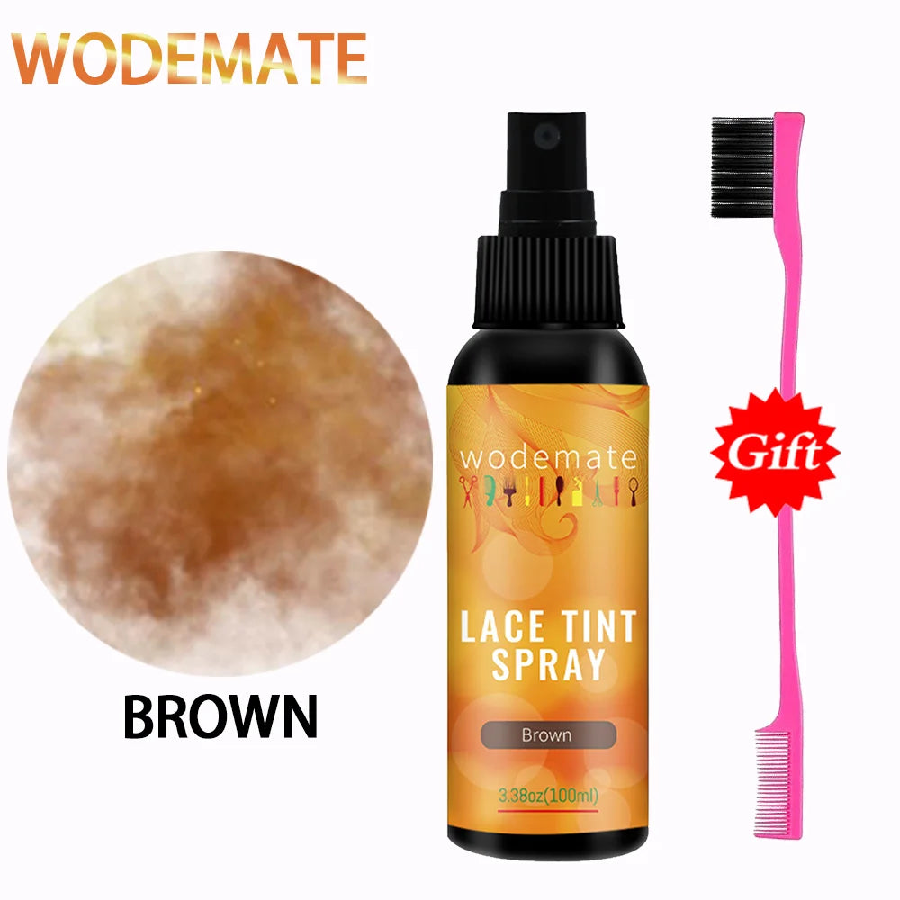 Lace Tint Mousse – Sweat-Resistant, Quick-Drying, Easy Tint for Wigs (100ml)