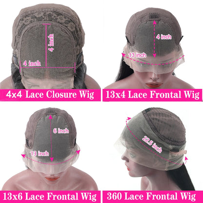 Hot Red 13x4 HD Lace Front Wig – 100% Brazilian Remy Human Hair, Bone Straight, 99J Burgundy Color, Pre-Plucked with Baby Hair, Long 26-Inch+