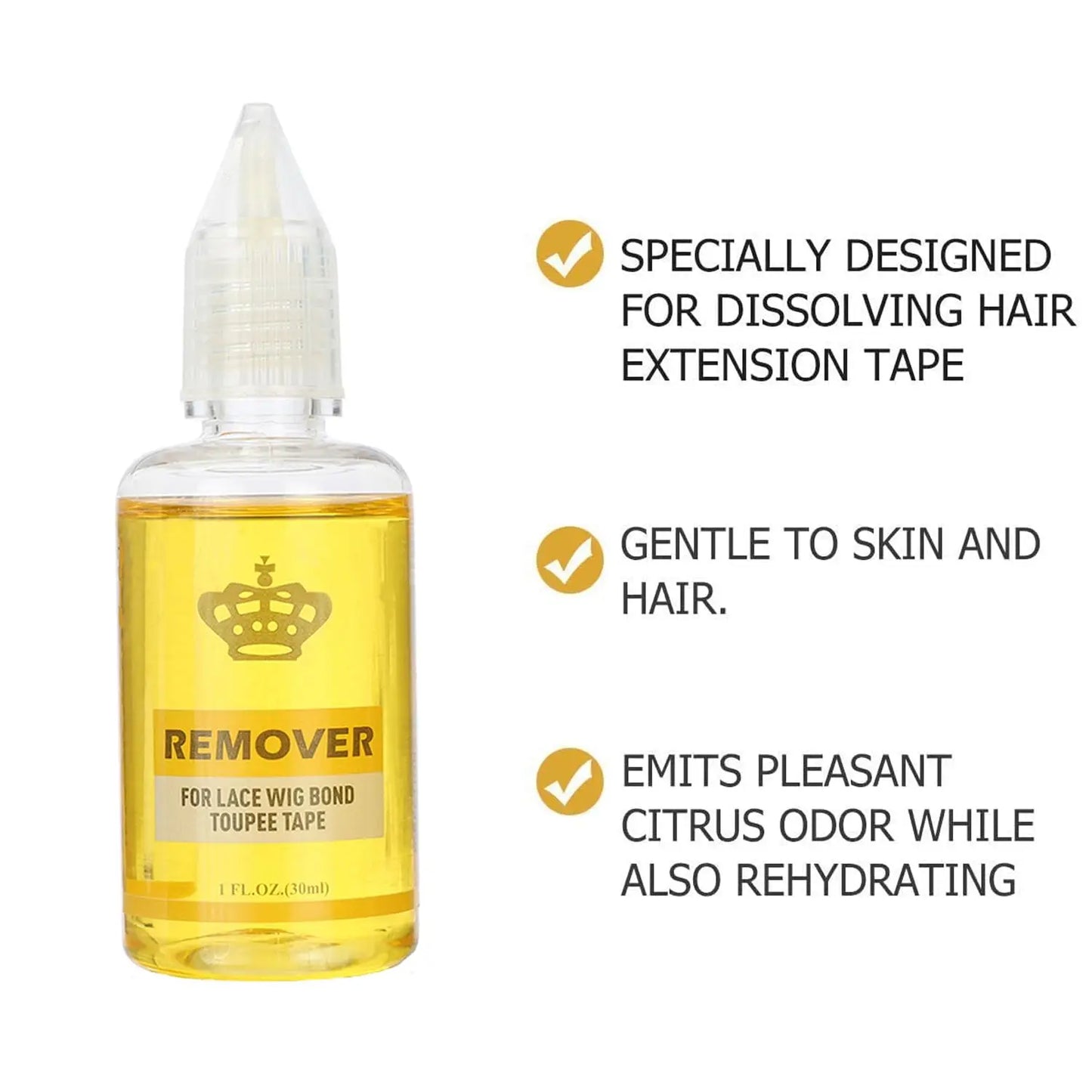 Super Lace Wig Glue with Remover Set – Strong Hold Adhesive for Lace Wigs, Toupees & Closures | Long-Lasting, Waterproof & Skin-Safe