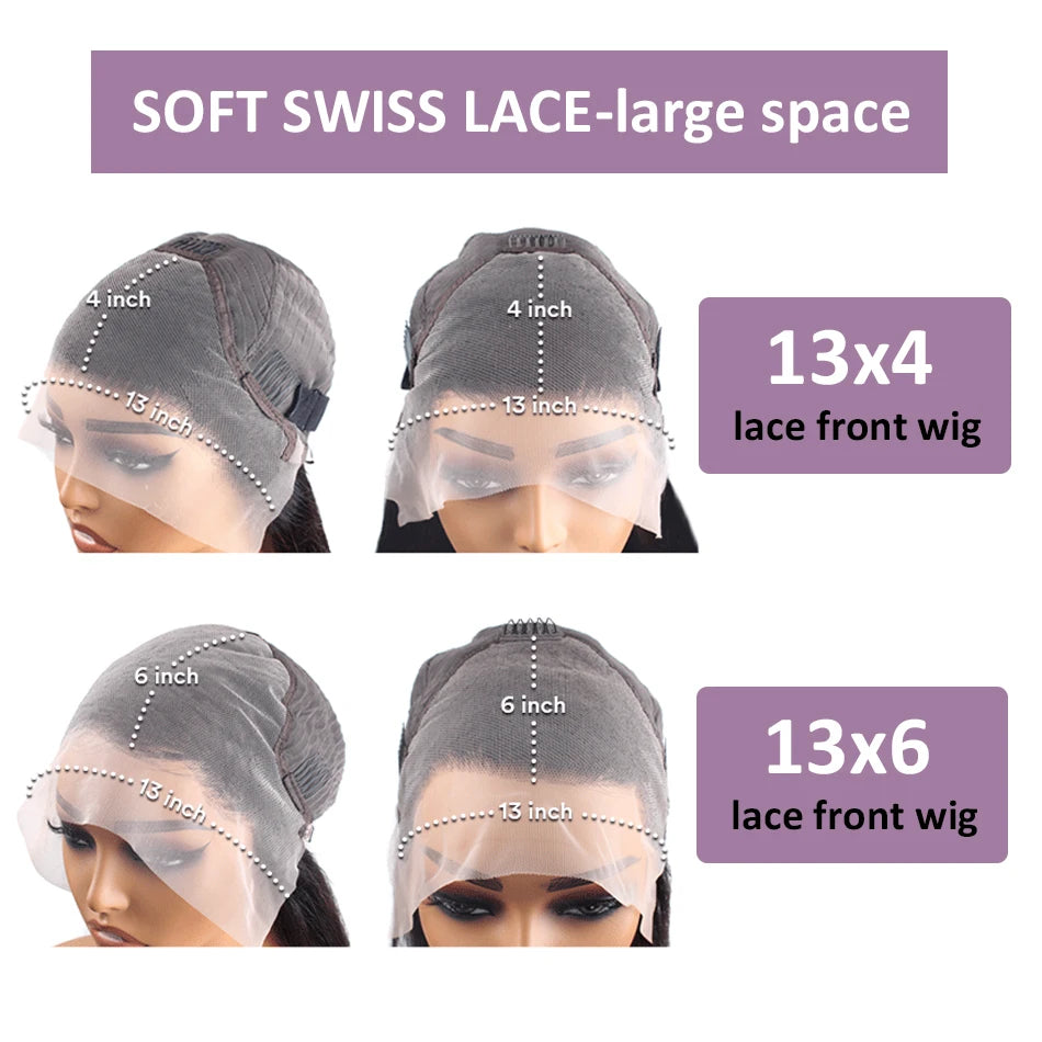 Pink Straight 13x6 HD Lace Front Wig – 100% Human Hair, Pre Plucked