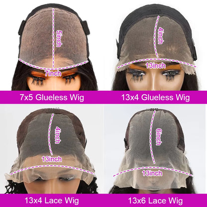 Short Bob 13x6 HD Lace Frontal Wig – 100% Brazilian Remy Human Hair, Bone Straight, Glueless & Pre-Cut 7x5 Closure, Ready to Wear