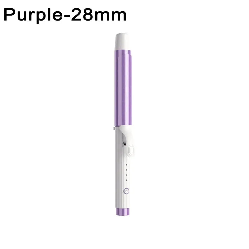 Hair Curler 32mm Negative Ion Ceramic Curling Iron – Large Volume, Anti-Frizz, Adjustable Temperature (140–210°C), 360° Rotating Cord