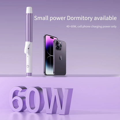 Hair Curler 32mm Negative Ion Ceramic Curling Iron – Large Volume, Anti-Frizz, Adjustable Temperature (140–210°C), 360° Rotating Cord